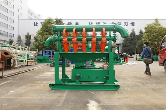 Buy Mud Solids Control Desilter Machine 2235mm Explosion Proof Desilter Pump Ex D II B T4 Gb online manufacture