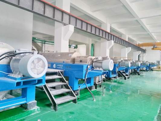 acheter Décanteur centrifuge compact pour cendres volantes 4900×1705×1250mm pour sites à espace limité 35m3/h online manufacture